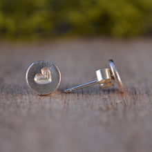 Load image into Gallery viewer, Heart Stud Earrings
