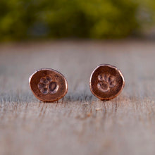 Load image into Gallery viewer, Paw Print Stud Earrings
