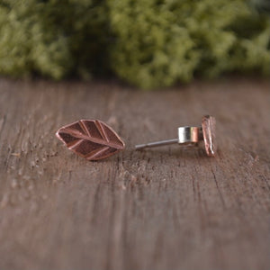 Leaf Stud Earrings